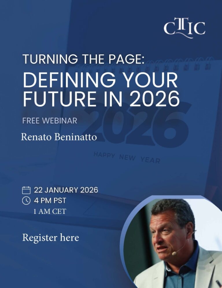 Announcement image for CTTIC event: Turning the Page: Defining your future in 2026